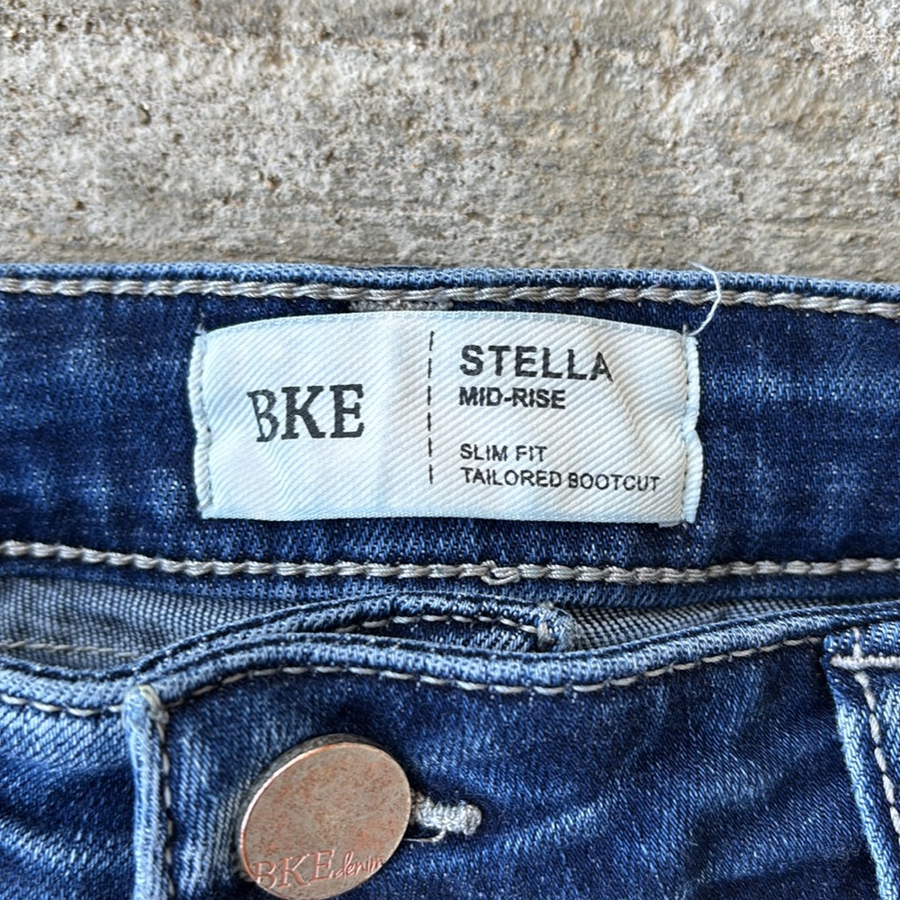 BKE Stella Mid-Rise Tailored Boot Stretch Jean - Picture 7 of 15